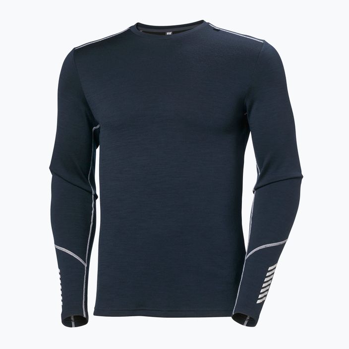 Longsleeve termic pentru bărbați Helly Hansen Lifa Merino Midweight Crew navy/600 5