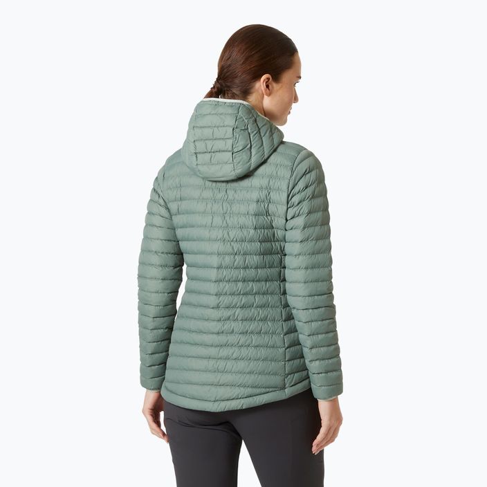 Geacă de puf pentru femei Helly Hansen Sirdal Hooded Insulator grey cactus 2