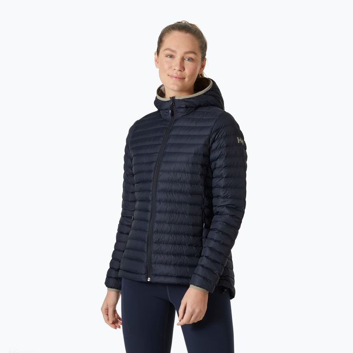 Geacă de puf pentru femei Helly Hansen Sirdal Hooded Insulator navy