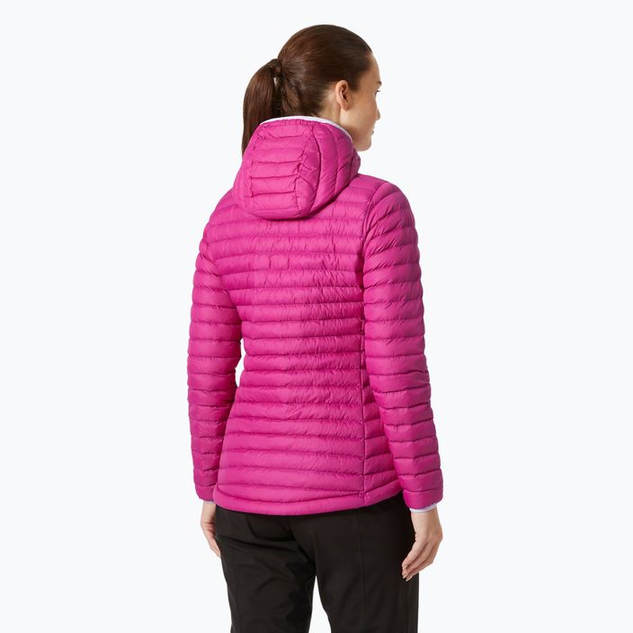 Geacă de puf pentru femei Helly Hansen Sirdal Hooded Insulator magenta 2.0 2