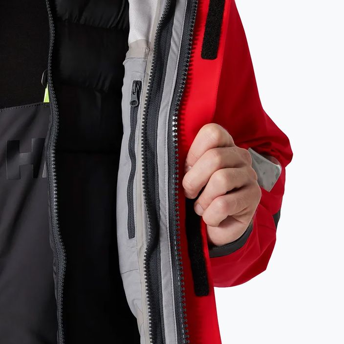 Helly Hansen Arctic Ocean 3in1 Parka navigatie sacou alertă roșu 11