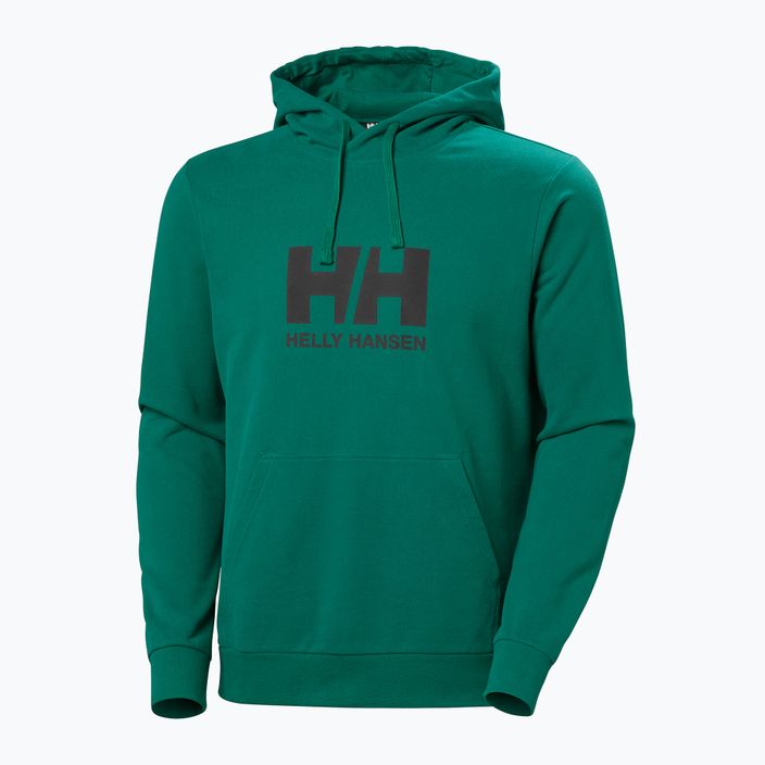 Bluză pentru bărbați  Helly Hansen HH Logo Hoodie 2.0 emerald 5