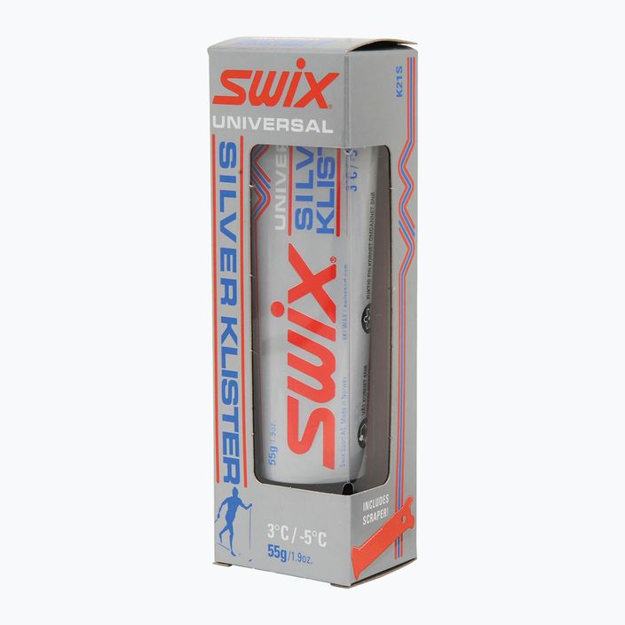 Swix Grease Uni Silver Klister 3C până la -5C K21S 3