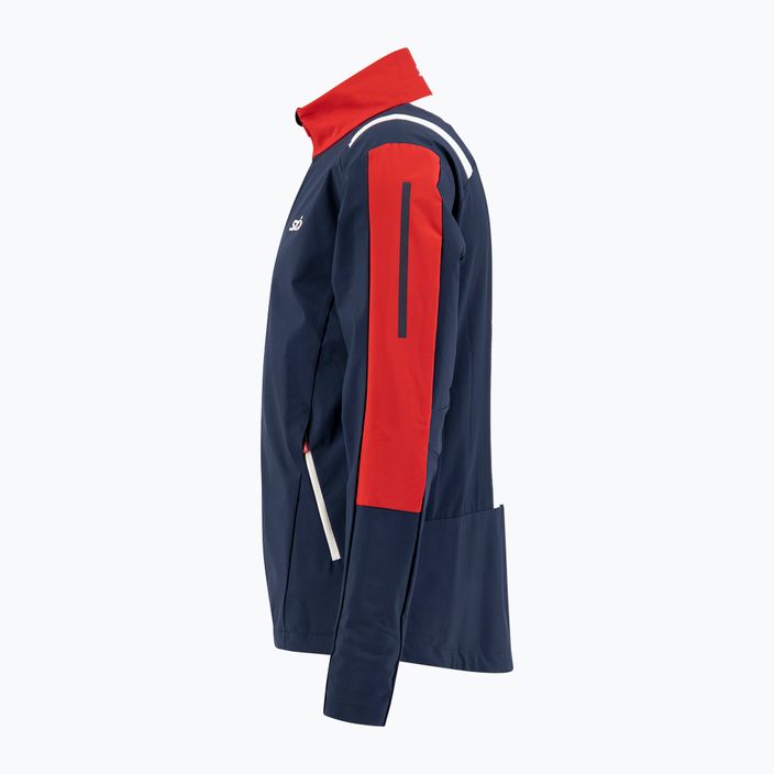 Jachetă de schi fond pentru bărbați Swix Infinity albastru marin și roșu 15241-75101-S 4