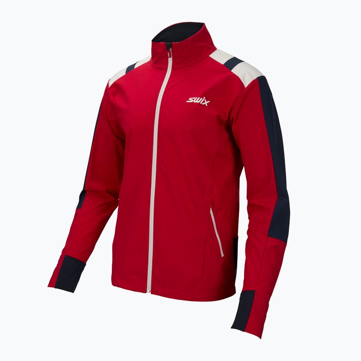 Jachetă pentru bărbați Swix Infinity pentru schi fond roșu 15241-99990-S 5