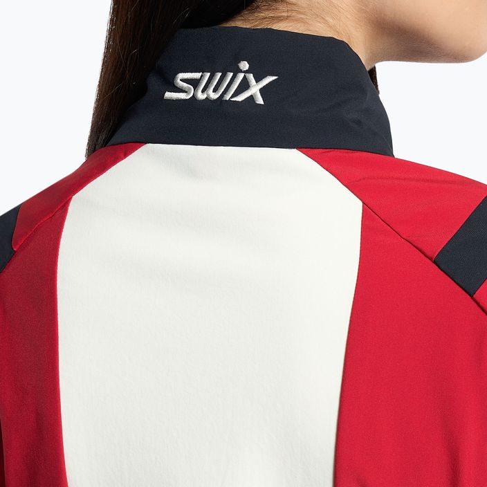 Jachetă de schi fond pentru femei Swix Infinity roșu 15246-99990-XS 5