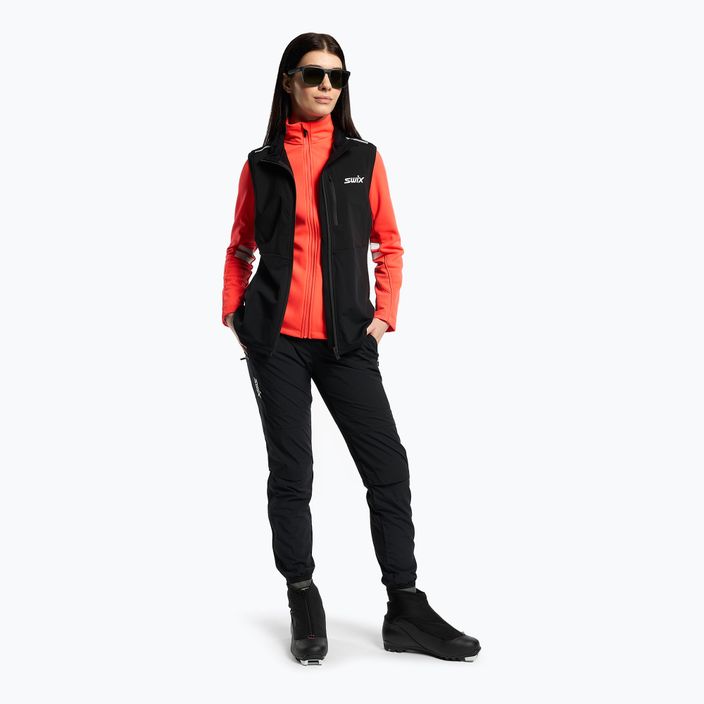 Pantaloni de schi fond pentru femei Swix Inifinity negru 23546-10000-XS 2