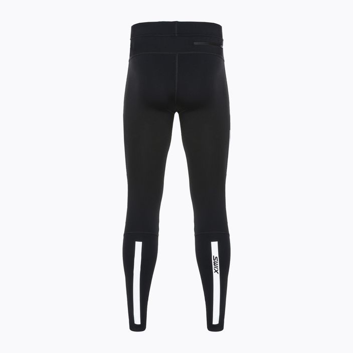 Pantaloni termici pentru bărbați Swix Focus Warm negru 22451-10000-S 2