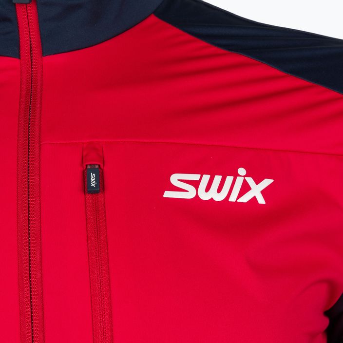 Jachetă de schi fond pentru bărbați Swix Dynamic roșu 12591-99990-S Swix 3