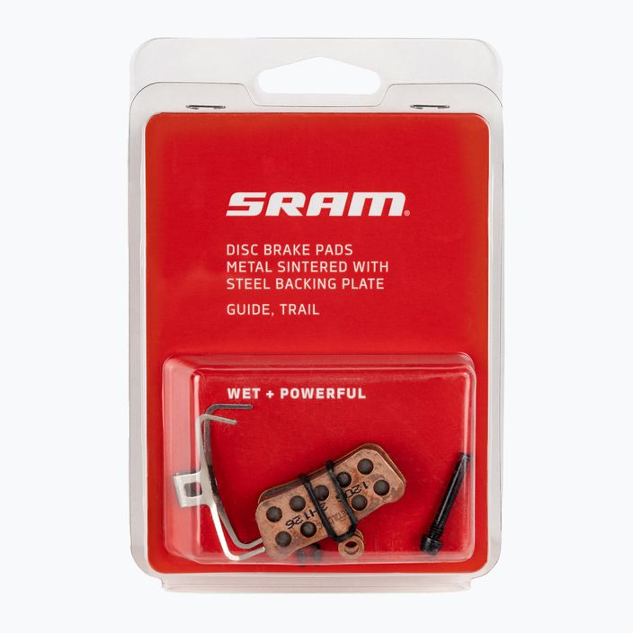 Plăcuțe de frână SRAM AM DB Brake Pad Sin/Stl Trl/Gd/G2 Pwr gri 00.5318.003.005