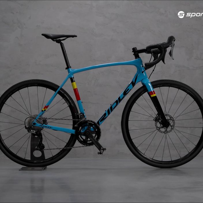 Ridley Kanzo Speed GRX800 gravel bike 2x KAS01As albastru SBIXTRRID454 14