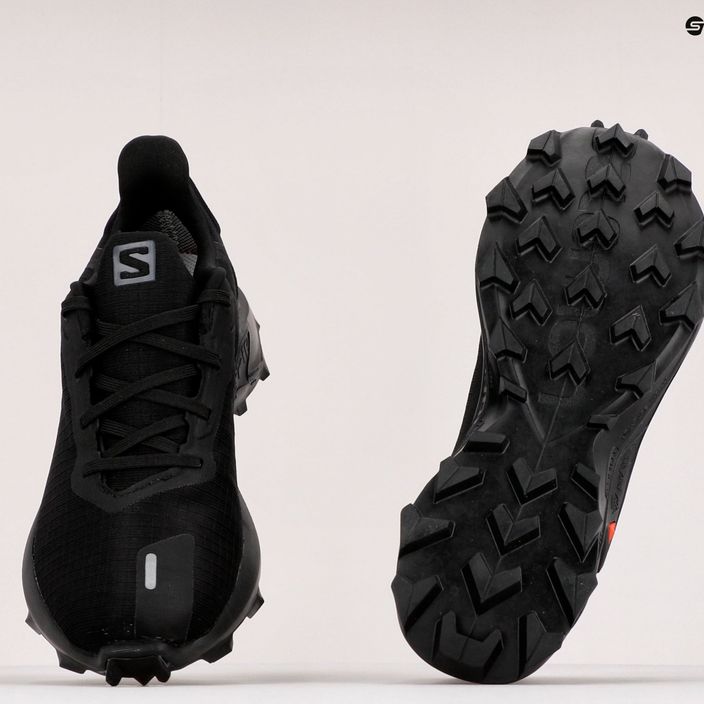 Pantofi de trail pentru femei Salomon Alphacross 3 GTX negru L41447400 9