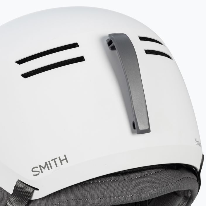 Cască de schi Smith Scout albă E00603 7