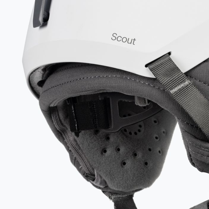 Cască de schi Smith Scout albă E00603 8