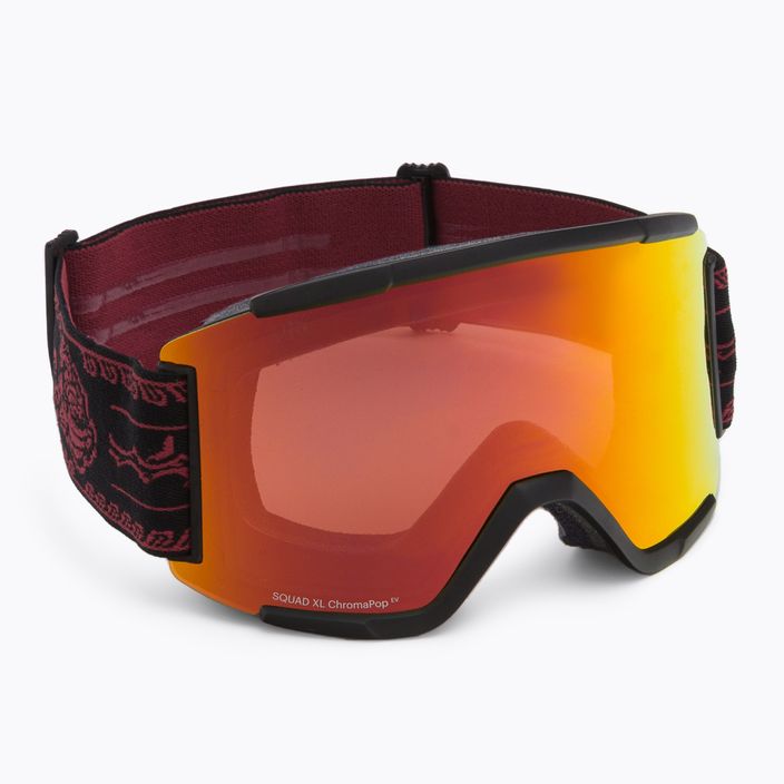 Smith Squad XL S2 ochelari de schi negru/roșu M00675
