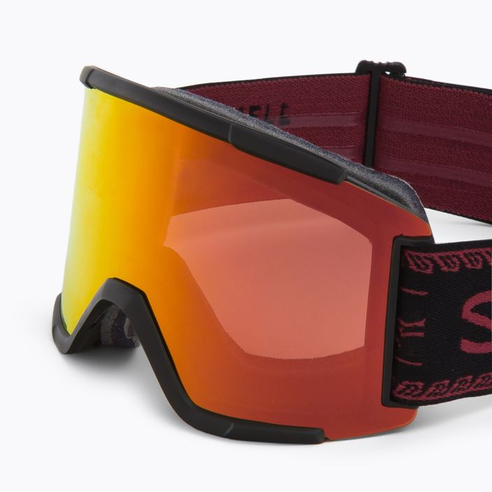 Smith Squad XL S2 ochelari de schi negru/roșu M00675 5