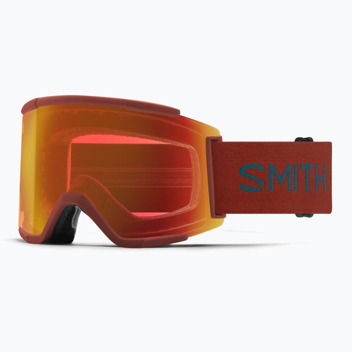 Ochelari de schi Smith Squad XL terra flow/roșu cotidian/albastru furtună senzor de schi 6