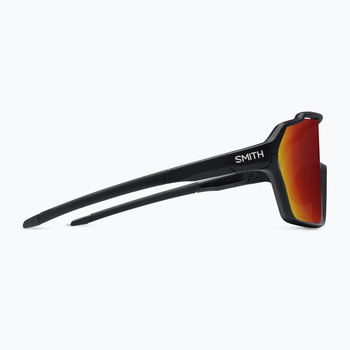 Ochelari de soare Smith Shift XL MAG negru/roșu cromat cu oglindă oglindă 3
