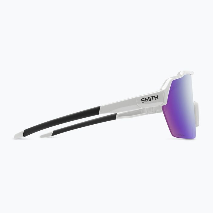 Ochelari de soare Smith Shift Split MAG alb/cromatic cu oglindă violetă cromată 3