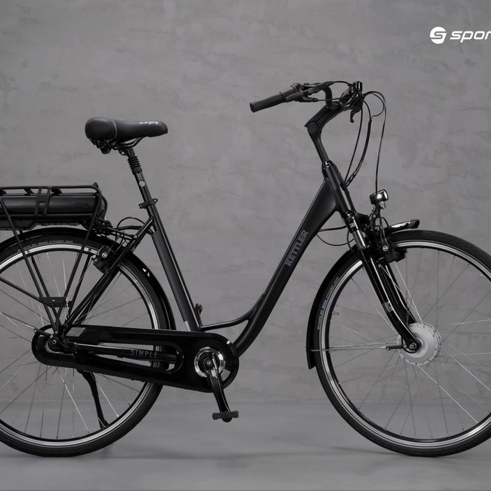 Bicicleta electrică Kettler Ebike Simple 7G negru KF087-VARW55 16