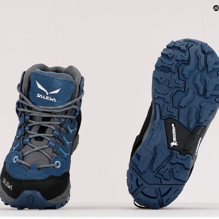 Cizme de trekking pentru copii SALEWA Alp Trainer Mid GTX 365 albastru 64010 11