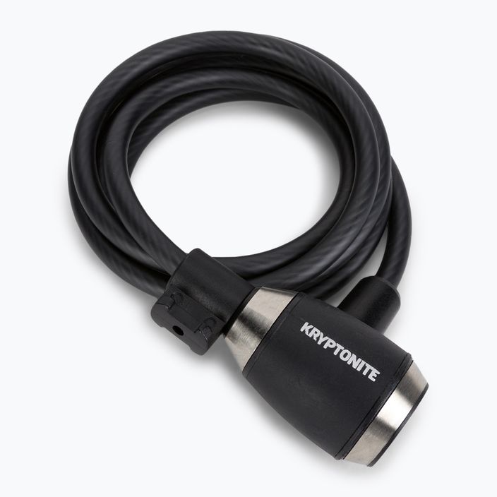 Cablu de blocare a cablului de bicicletă Kryptonite KryptoFlex 815 negru Key Cable 2