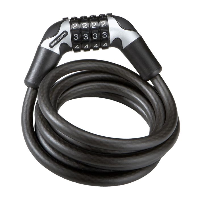 Kryptonite KryptoFlex 1018 cablu de blocare a bicicletei negru Combo Cable 2