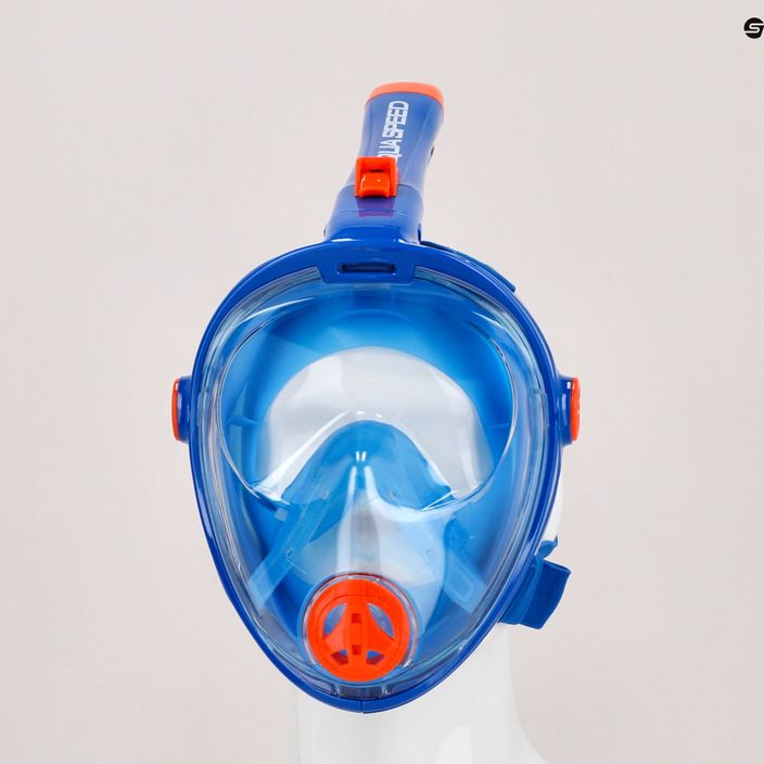 Mască completă pentru snorkelling AQUA-SPEED Spectra 2.0 Kid albastru 248 4