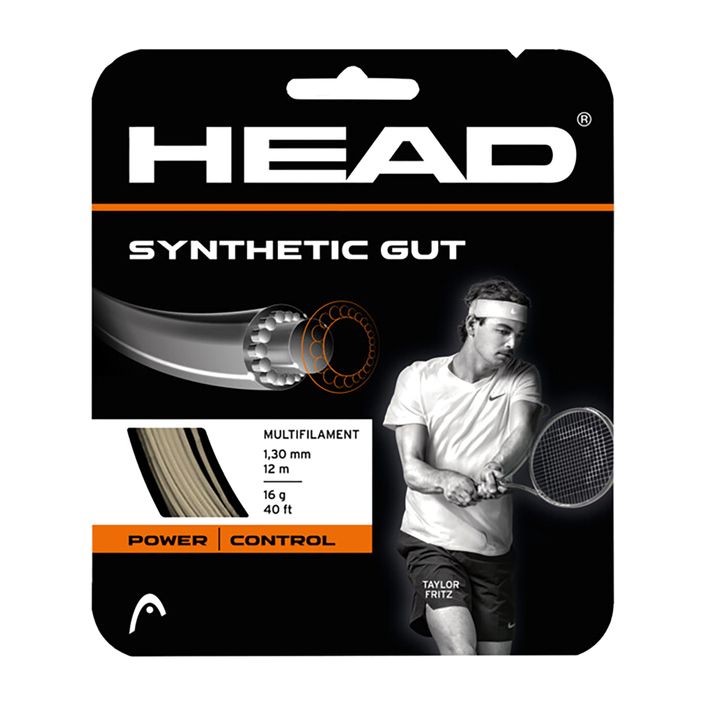 Coardă de tenis HEAD Synthetic Gut gold 281111 2