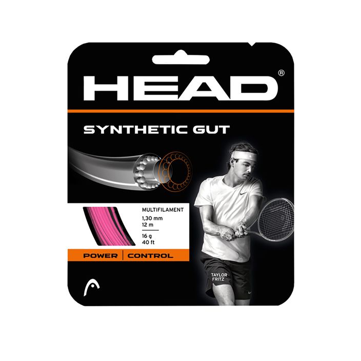 HEAD Synthetic Gut corzi de tenis roz 281111 2