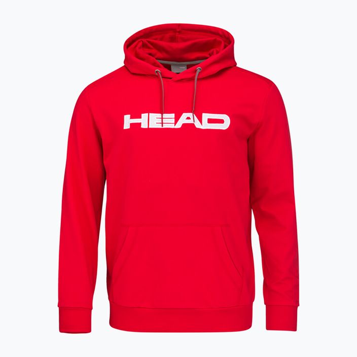 Bluză de tenis pentru bărbați HEAD Club Byron Hoodie red