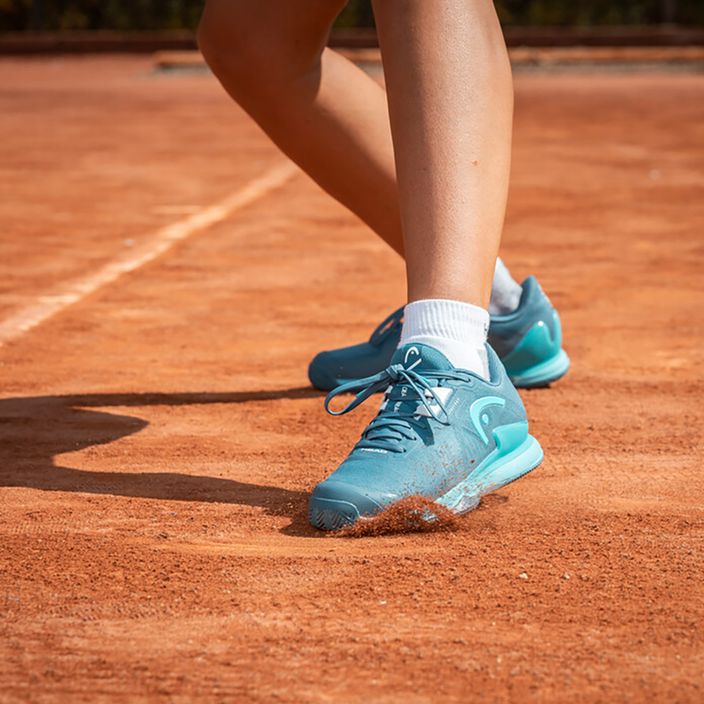 Pantofi de tenis pentru femei HEAD Sprint Pro 3.5 Clay albastru 274032 9