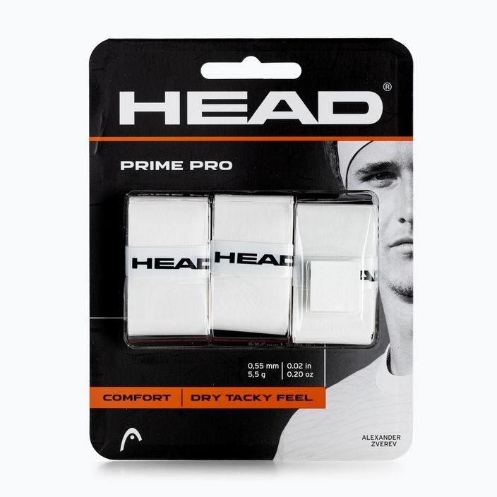HEAD Prime Pro 3 buc. Pachet alb 285319 2