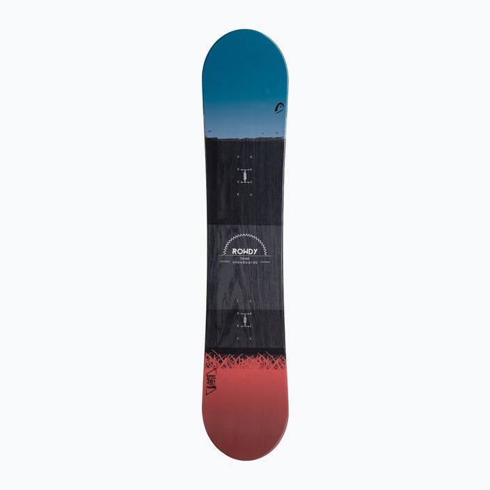 Snowboard pentru copii HEAD Rowdy albastru-roșu 336620 3