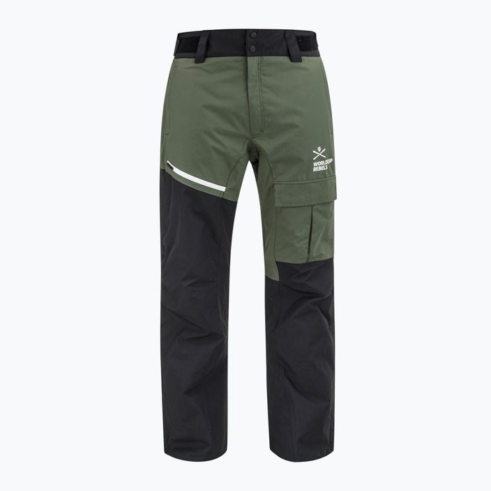 Pantaloni de schi pentru bărbați HEAD Race Nova verde 821312