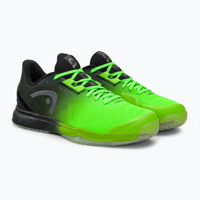 Pantofi de tenis pentru bărbați HEAD Sprint Pro 3.5 Indoor verde/negru 273812 4