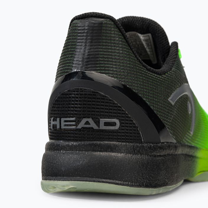 Pantofi de tenis pentru bărbați HEAD Sprint Pro 3.5 Indoor verde/negru 273812 9
