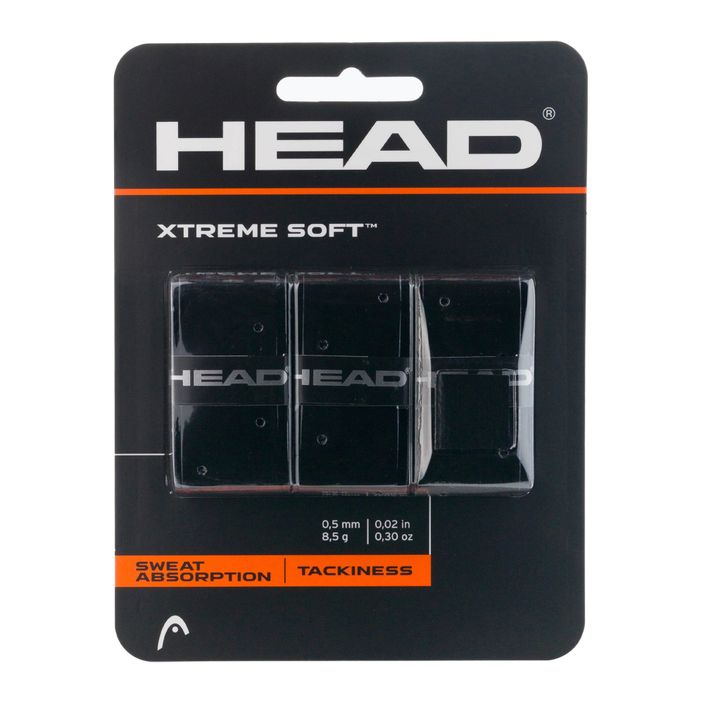 HEAD Xtremesoft Grip Overwrap negru 285104 2
