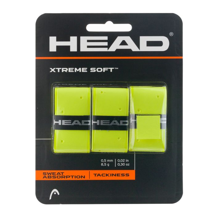 HEAD Xtremesoft Grip Overwrap galben 285104 2