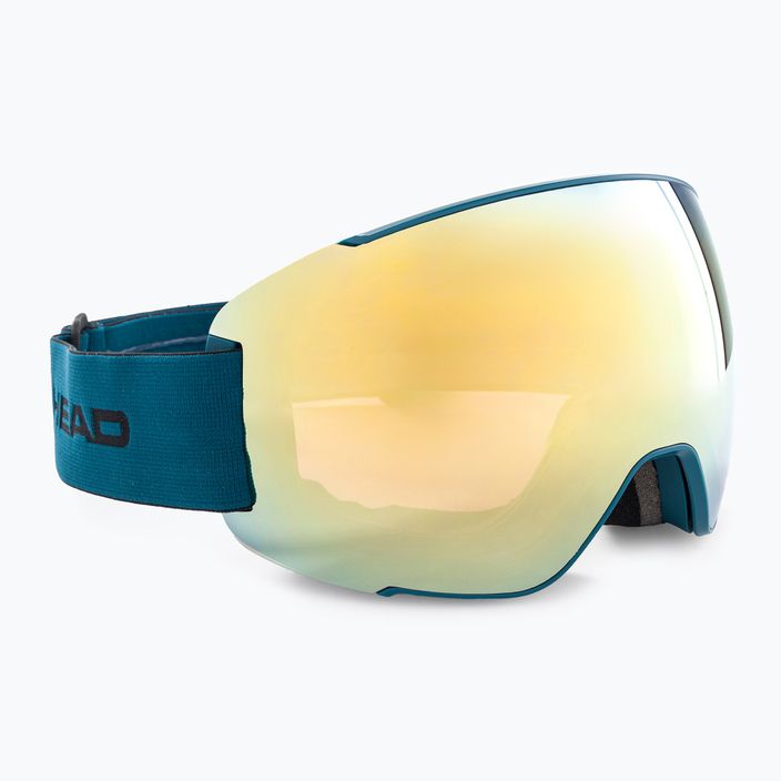 Ochelari de schi HEAD Magnify 5K auriu/petrol/portocaliu 2
