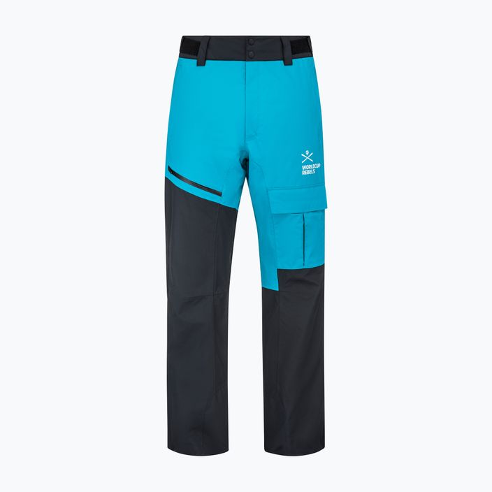 Pantaloni de schi pentru bărbați HEAD Race Nova black/blue 5