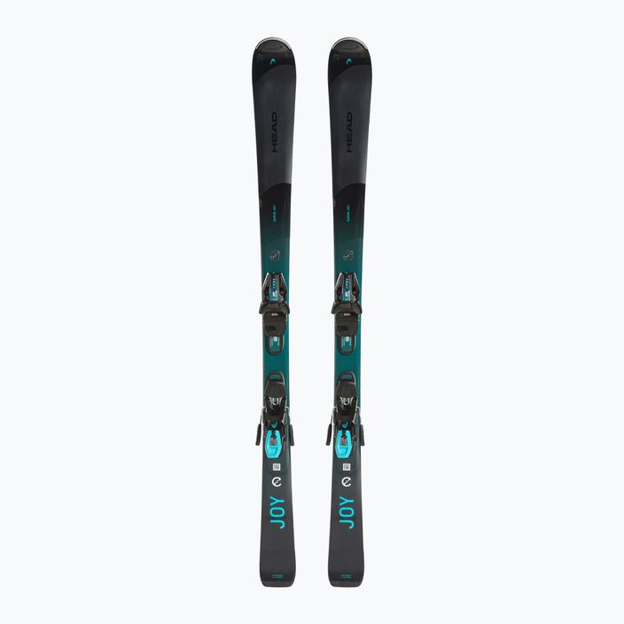 Schi alpin pentru femei HEAD e-super Joy SW SLR Joy Pro + Joy 11 negru/albastru