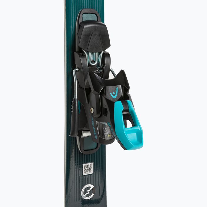 Schi alpin pentru femei HEAD e-super Joy SW SLR Joy Pro + Joy 11 negru/albastru 5