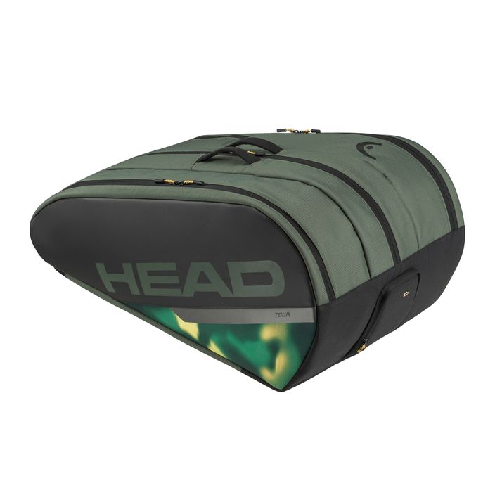 Geantă de tenis HEAD Team Racquet Bag XL thyme/banana 2