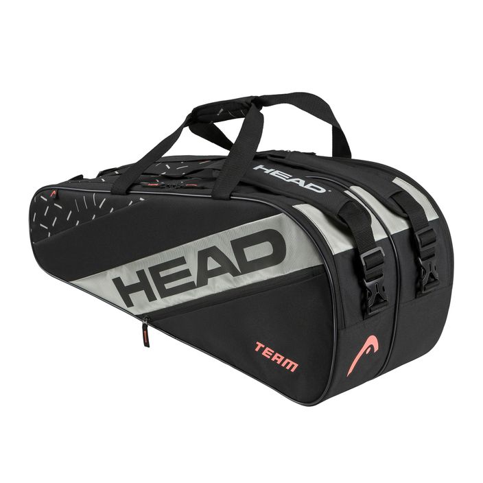 Geantă de tenis HEAD Team Racquet Bag L black/ceramic 2