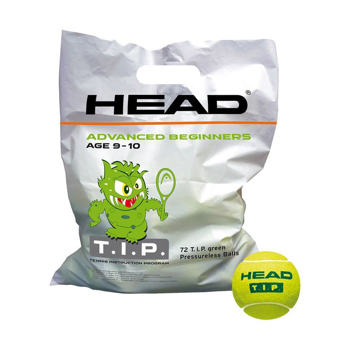 HEAD Tip Green 72 mingi de tenis pentru copii verde 578280 2