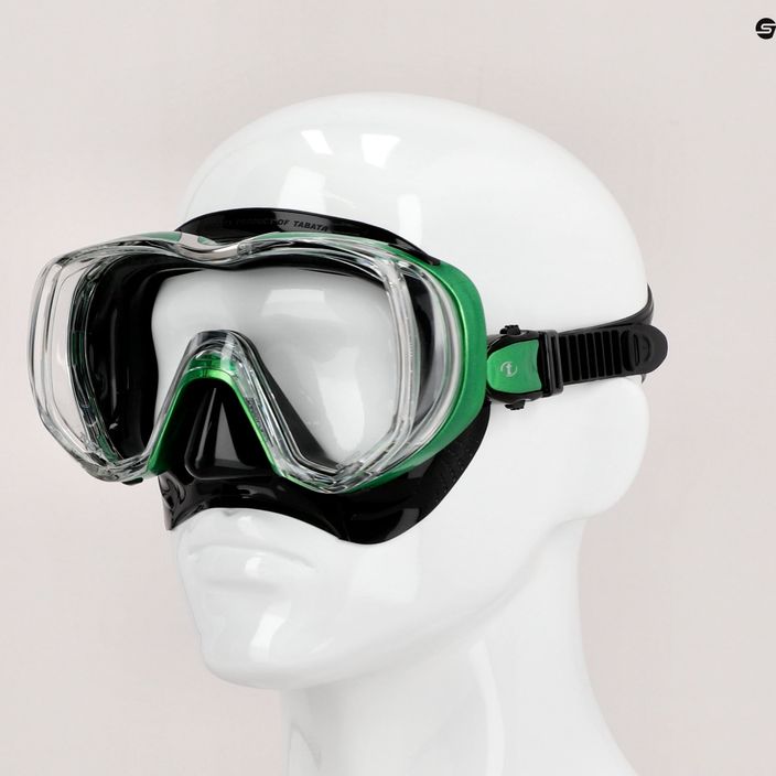 Mască de înot TUSA Tri-Quest Fd Mask, verde, M-3001 7