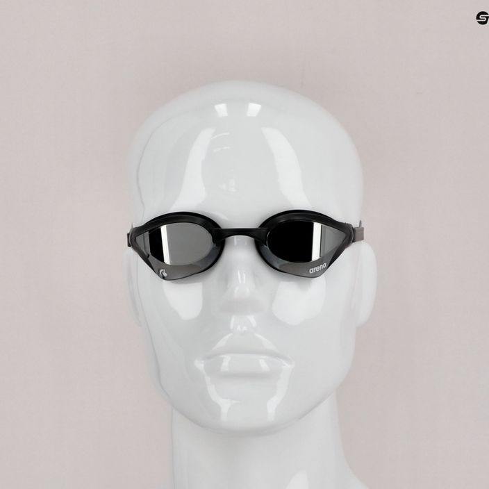 Ochelari de înot ARENA Cobra Core Swipe Mirror negru argintiu 003251/550 3