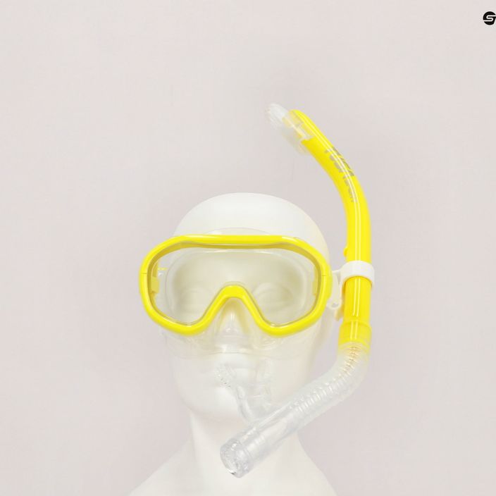 Set de scufundări TUSA Sport Mask & Snorkel Set, galben, UC-0211PFY 8