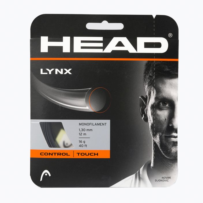 Șnur de tenis HEAD Lynx negru 281784